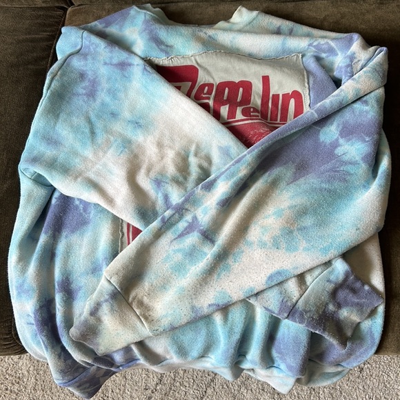 VINTAGE handmade Led Zepplin sweatshirt - Picture 2 of 4